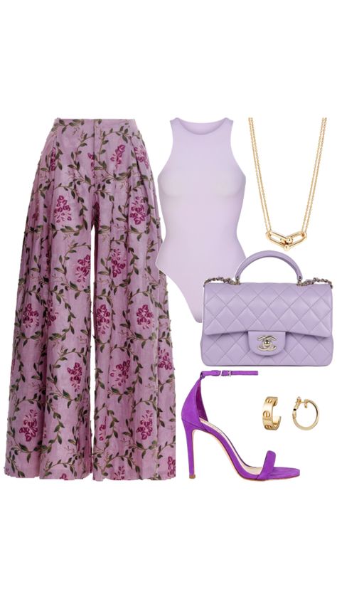 Purple Aesthetic Outfit, Feminine Aesthetic Outfits, Business Outfits Women, Purple Outfits, Quick Outfits, Classy Work Outfits, Stylish Work Outfits, Streetwear Fashion Women, Cute Swag Outfits