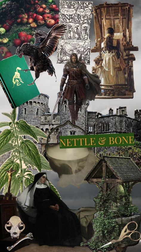 Nettle And Bone Book, Nettle And Bone Aesthetic, Nettle And Bone Fanart, Nettle And Bone, Swaggy Wallpapers, Kindle Wallpaper, Bone Books, Christina Rossetti, Reading Aesthetic