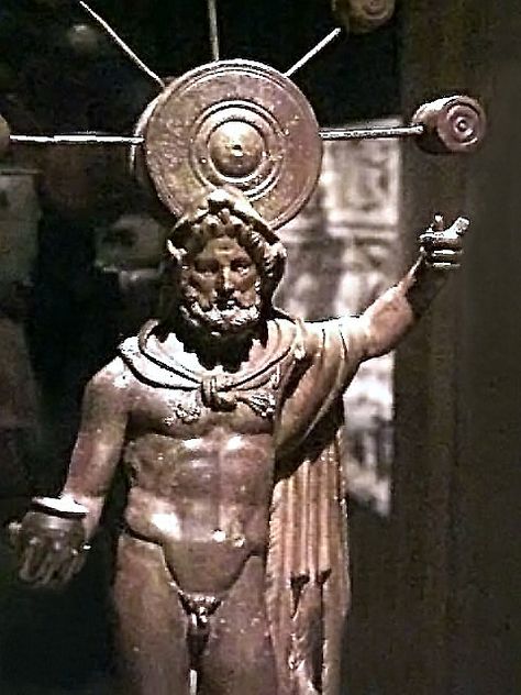 Gaulish deity Sucellus Roman 1st-2nd century CE Bronze Gaulish Gods, Hellenistic Sculpture, Celtic Deities, House In France, Roman House, Ancient Gods, Celtic Gods, Greek Heroes, Ancient Celts