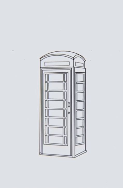 Phone Booth Tattoo, Cabin Tattoo, London Phone Booth, Food Tattoos, Mouthwatering Food, Sigil Tattoo, London Tattoo, Phone Box, Phone Booth