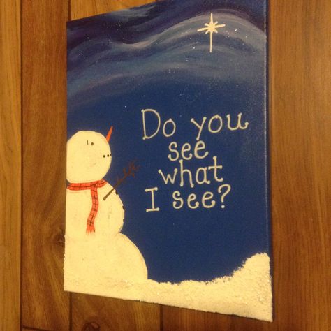 Do You See What I See Snowman, Snowman Looking Up, Snowman Welcome Sign, Snowman Front Door Sign, Snowman Slate Paintings, Snowman Pallet Signs, Welcome Snowman Wood Sign, Assisted Living Activities, Assisted Living