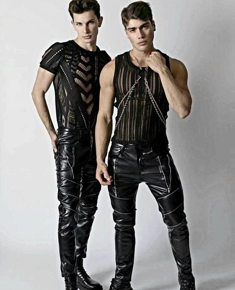 Black Leather Pants, Duct Tape, and Pretty Boys Leather Jeans Men, Shiny Pants, Leather Gear, Mesh Shirt, Black Leather Pants, Leather Jeans, Leather Outfit, Duct Tape, Stage Outfits