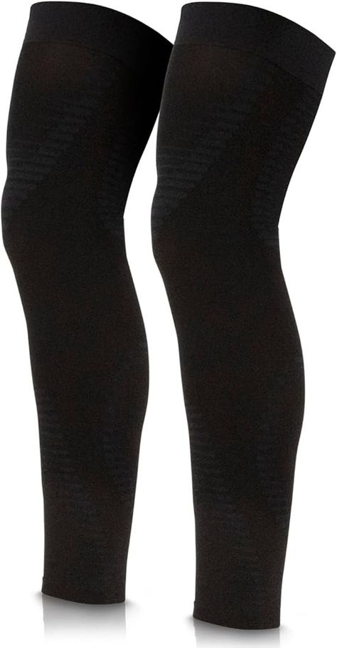 Amazon.com: Vive Full Leg Compression Sleeves for Men & Women (Pair) - Knee, Calf, & Thigh Support Brace Wrap for Basketball, Football, Wrestling - Footless Long Running Accessories for Shin Splints (X-Large) : Health & Household Leg Compression, Sleeves For Men, Football Shop, Running Accessories, Shin Splints, Compression Sleeves, Leg Sleeves, Mens Sleeve, Women Legs