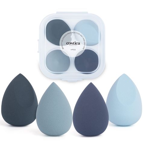 Beauty Bar Salon, Beauty Blender Set, Wedding Makeup For Blue Eyes, Blender Makeup, Facial Contouring, Beauty Blenders, Makeup Blender, Nose Shapes, Blending Sponge