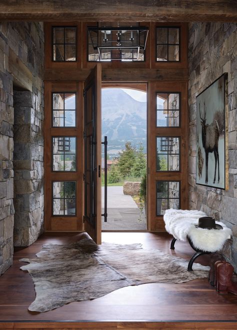 The Top 10 Mountain Homes of 2022 - Mountain Living Cabin Bunkhouse, Aspen Decor, Melanie Turner Interiors, Yellowstone Club, Mountain Home Interiors, Mountain Modern Home, Modern Lodge, Maggie Valley, Montana Homes