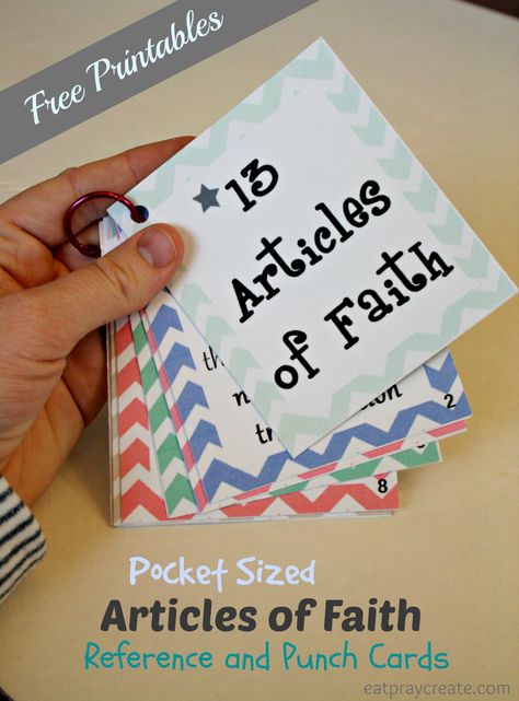 I’m so excited to share these simple but cute Pocket Sized Article of Faith Reference Cards with all of you. Also included is an ‘I know my Articles of Faith’ punch card! I serve in the Primary at my church and these make a perfect gift for the children. They would also make a great gift for the Young Women in your ward. Enjoy! Download your Free Printables here…Printable Articles of Faith Cards Once you have downloaded and printed your files (you will need a  {Read More} Finishing Garage, 13 Articles Of Faith, Garage Stairs, Primary Activity, Activity Day Girls, Fhe Lessons, Primary Ideas, Primary Activities, Articles Of Faith