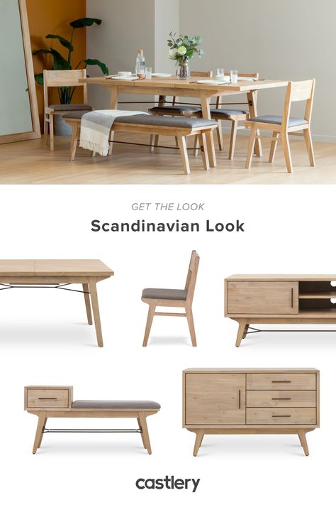 Minimalistic Wooden Furniture, Nordic Style Furniture, Nordic Dining Room Scandinavian Design, Scandinavian Furniture Nordic Style, Scandinavian Interior Dining, Scandinavian Interior Dining Room, Nordic Design Interior, Modern Scandinavian Dining Room, Nordic Furniture Design