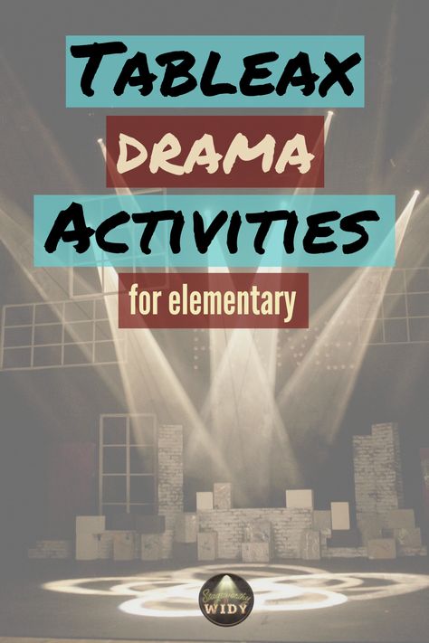 Tableau Ideas Drama, Primary Drama Activities, Theater Activities, Drama Club Ideas, Drama Terms, Improv Games, Theatre Camp, Drama Classroom, Theater Games