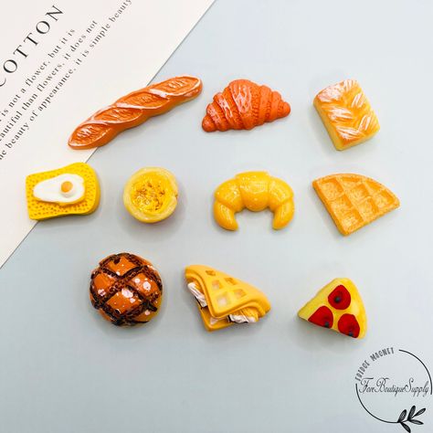 Personalized Food  Themed Fridge Magnet for Home Decor Size: About 1.5-2cm Material: Resin, Magnet Package: 10pcs/set 🌟Welcome to my store 🌟This refrigerator magnet can be adsorbed on any iron surface, such as brushed metal refrigerator doors, anti-theft doors, iron flower shelves, etc., and can adsorb message notes, photos, office notes, etc. 🔥Warning Please do not give it to children or pets to avoid inhalation! ! 🚀Shipping All products will be ready in 3-5 days. After the goods are ready, Mini Food Magnets, Flower Shelves, Clay Fridge, Food Magnets, Refrigerator Doors, Easy Clay Sculptures, Office Notes, Mini Magnets, Clay Magnets