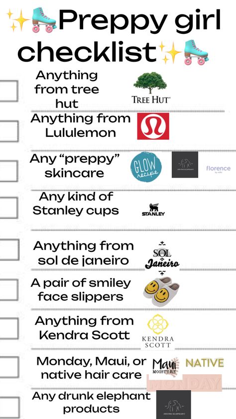 #preppy #preppygirl #checklist #remix Preppy Girl, Drunk Elephant, Skin Care Recipes, Smiley Face, Smiley, Hair Care, Moisturizer, Hair Care Tips