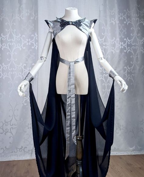 Fantasy Cloak, Wing Cape, Celestial Dress, Chinese Fancy Dress, Magic Clothes, Silk Cape, Cape Cloak, Star Wars Fashion, Fantasy Dresses