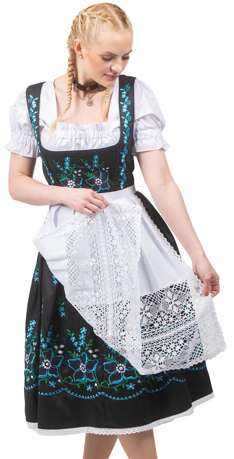 PRICES MAY VARY. A Must-Have for Oktoberfest - Whether you're celebrating in Munich or staying stateside, our dirndl is sure to bring authentic Bavarian style to your party. Rich with color and traditional embellishments, this dirndl is perfect for enjoying a stein or two with the rhythmic beat of oompah music washing over you. Rooted in Tradition - Are you tired of the lower quality beer garden costumes for women? Splurge for a dirndl rooted in tradition and quality. Our 3-piece set comes with Oktoberfest Halloween Costume, German Dirndl Dress, German Dress Dirndl, Oktoberfest Dress, Lace Apron, Oktoberfest Halloween, German Dress, Dirndl Blouse, Oktoberfest Outfit