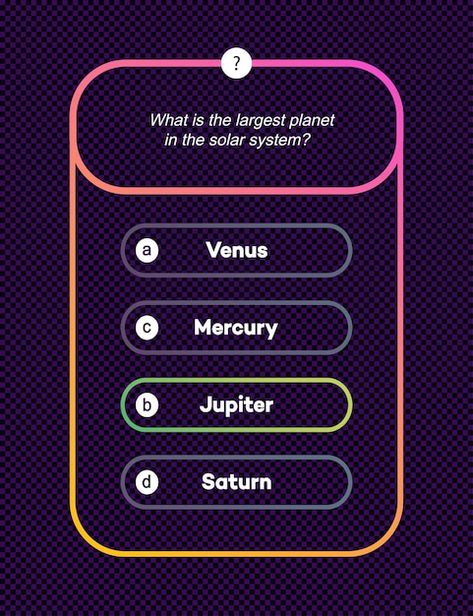 Vector template question and answers neo... | Premium Vector #Freepik #vector #quiz-game #multiple-choice #quiz-design #quiz-show Quiz Design, Choices Game, Neon Style, Social Media Advertising Design, Post Ad, Neon Fashion, Study Plan, Trivia Quiz, Vector Template