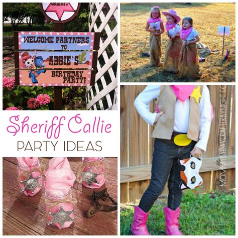 Sheriff Callie Costume, Sheriff Callie Cake, Sheriff Callie Birthday Party, Sheriff Callie Birthday, Lilly Party, Party Ideas Kids, Sheriff Callie, Horse Birthday Parties, Cowgirl Birthday Party