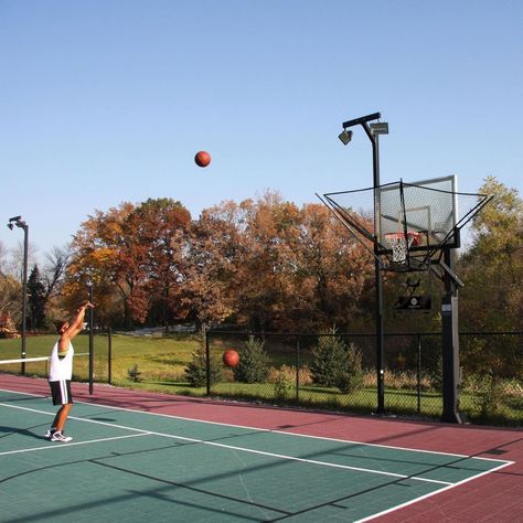 iC3 Basketball Rebounder Net Return System Portable Shot Trainer for Traditional Pole and Wall Basketball Shot, 16 Shots, Above The Rim, Basketball Shooting, Muscle Memory, Training Equipment, Tennis Court, Wall Mount, Indoor Outdoor