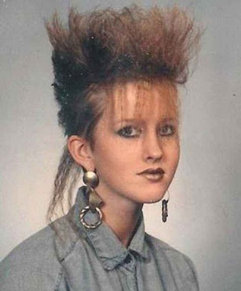 This photo is giving me some serious Jane Child vibes: | 25 Photos Of ’80s Hairstyles So Bad They're Actually Good 80s Haircuts, 80 S Hairstyles, Bad Haircut, 80s Hair, Yearbook Photos, Easter Hair Bow, Crazy Hair Days, Spring Hairstyles, Easter Hair