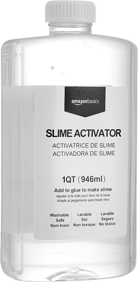 I have tried several Slime Activators and this one is by far the best one. I will reorder! Slime Borax, Metallic Slime, Slime Activator, Slime No Glue, Slimes Supplies, Contact Lens Solution, Homemade Slime, Slime Kit, Clear Liquids