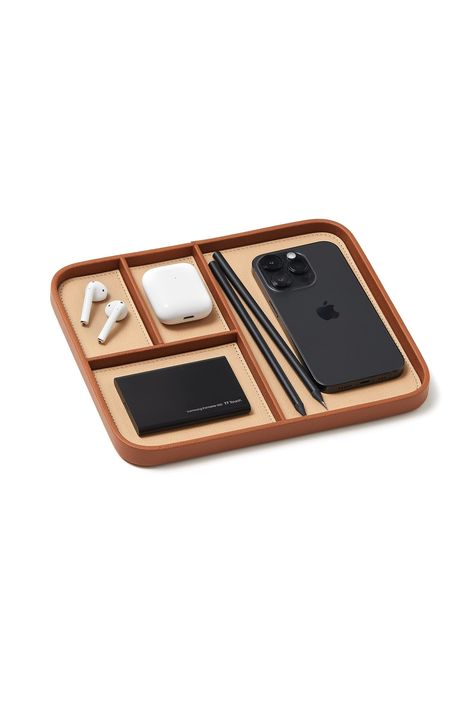 PRICES MAY VARY. 🌿 Premium Vegan Leather: Embrace the essence of simplicity with our elegantly two-toned tray, meticulously crafted from eco-friendly vegan leather. A minimalist masterpiece for your everyday needs. 🏠 Versatile Catchall: Experience the beauty of minimalism and functionality in this perfectly designed catchall tray. A serene space-saving solution for keys, cologne, and more. 🎁 Thoughtfully Chic Gift: Bestow a touch of Scandinavian charm with our carefully curated vegan leather Organized Nightstand, Nightstand Tray, Leather Desk Accessories, Room Wishlist, Bedside Caddy, Side Bed, Nightstand Organization, Key Tray, Leather Valet Tray