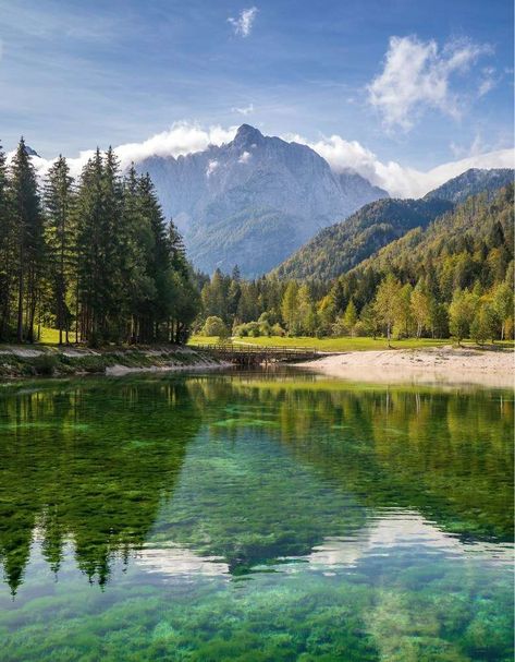 crystal clear water at Jezero Jasna Lake Slovenia, https://www.werenotinkansasanymore.com/jezero-jasna-lake/ Lake Jasna Slovenia, Lake Landscape Photography, Animation Layout, Pretty Lake, Mountains And Lake, Water Environment, Lake Aesthetic, Water Images, Artificial Lake