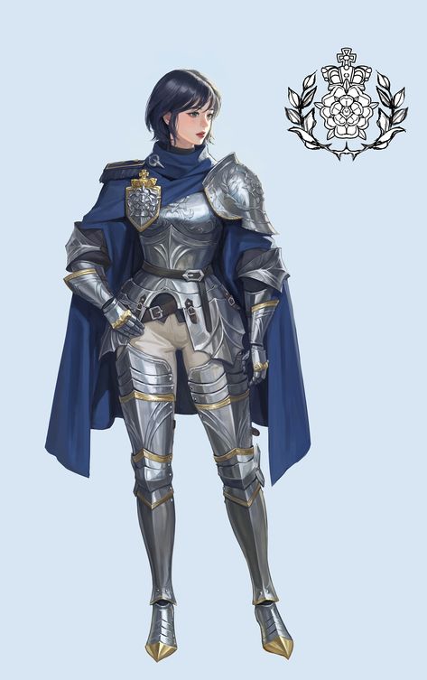 Fantasy Plate Armor Concept Art, Suit Of Armor Reference, Knight Cosplay Medieval, Dnd Animated Armor, Fantasy Military Outfit, Princess Outfits Medieval, Corrupted Knight, Female Knight Art Character Design, Dnd Pose Reference