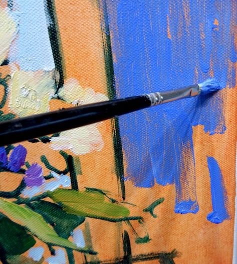 how-to-paint-a-still-life-like-matisse-03 Matisse Still Life Paintings, Modern Oil Painting Ideas, Acrylic Tutorials Painting, Oil Painting Tutorial Step By Step, Henry Matisse Paintings, Beginner Landscape Painting, Famous Still Life Paintings, Henri Matisse Paintings, Matisse Still Life