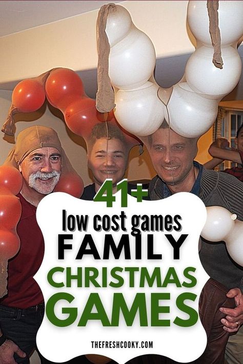 Family Christmas Party Games, Christmas Party Games For Groups, Funny Christmas Party Games, Christmas Eve Games, Fun Family Christmas Games, Family At Christmas, Christmas Party Games For Kids, Funny Christmas Games, Christmas Gift Games