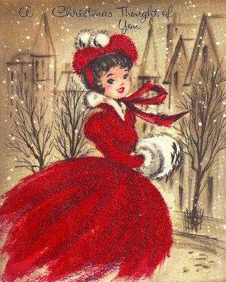 Ribbonwood Cottage: Red and White Decorating and free vintage Christmas Images Christmas Thoughts, Christmas Postcards, Vintage Christmas Images, Old Christmas, Images Vintage, Holiday Stickers, Old Fashioned Christmas, Christmas Past, Victorian Christmas