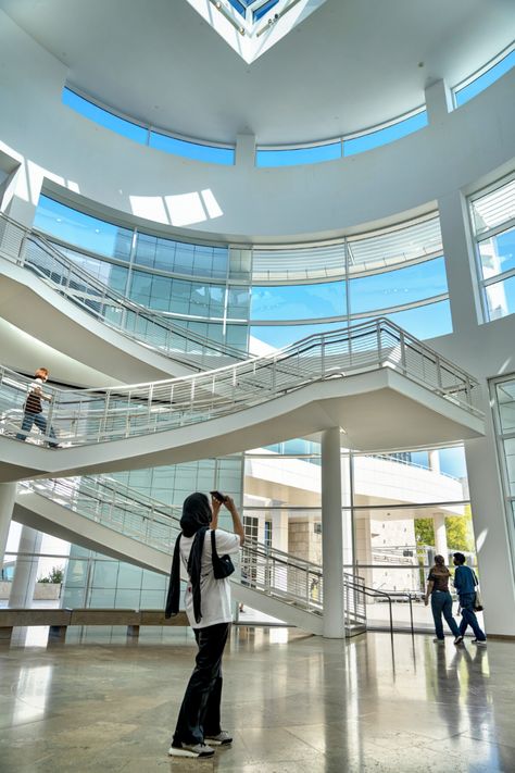 Say Cheese! 25 Spots for a Perfect Getty Center Pic | Getty News Martin Puryear, Plaza Design, The Getty Center, Richard Meier, Getty Center, Cafe Terrace, Getty Museum, Say Cheese, Photography Gallery