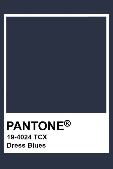 Pantone Navy, Bleu Pantone, Pantone Azul, Pantone Tcx, Pantone Color Chart, Pantone Swatches, Pantone 2020, Pantone Palette, Pantone Colour Palettes