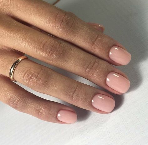 Light Pink Nail Polish, Ongles Gel French, Light Colored Nails, Blush Pink Nails, Matte Pink Nails, Pink Nail Colors, Light Pink Nails, Light Nails, Pink Nail Polish