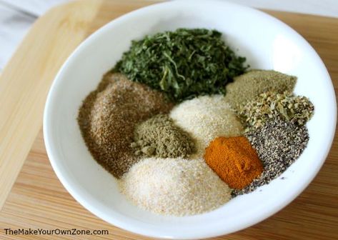 Vegetable Seasoning Spice Blend - The Make Your Own Zone Baby Bam, Pork Gyros, Greek Burger, Everyday Dinners, Homemade Seasoning, Emeril Lagasse, Greek Seasoning, Creole Seasoning, Tzatziki Sauce