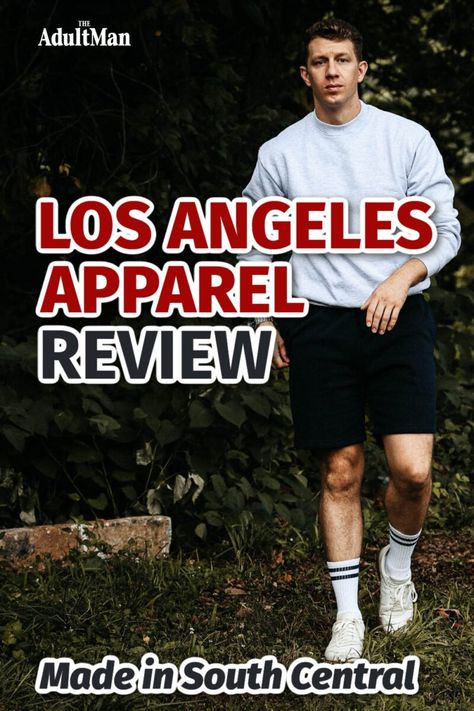 Looking for a set of basics? Our Los Angeles Apparel review breaks down the brand's most popular items to see if they're worth your money. Los Angeles Outfits Men, Outfits For Los Angeles, Instagram Los Angeles, Los Angeles Apparel, La Outfits, Los Angeles Shopping, Angel Outfit, Fast Fashion Brands, South Central