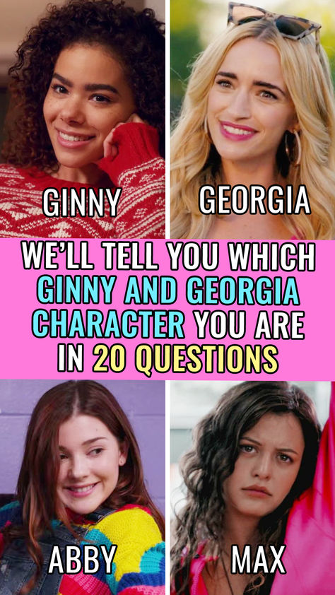 What Ginny And Georgia Character Are You, Abby Ginny And Geórgia Aesthetic, Ginny And Georgia Quiz, Ginny And Georgia Funny, Good Duos, Food Quiz Buzzfeed, Ginny Georgia, Ginny And Georgia, Orange Bodycon Dress