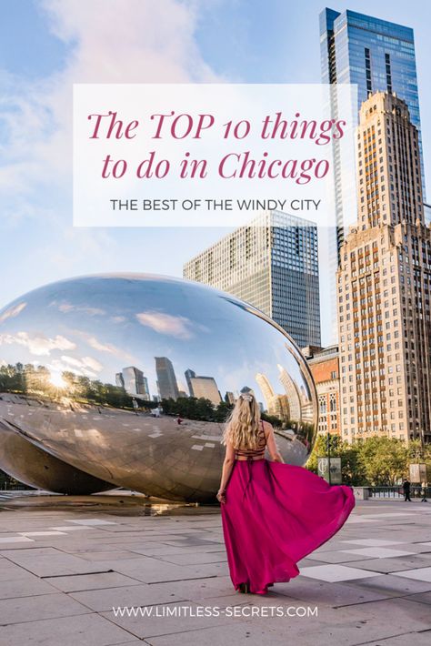 Top 10 things to do in Chicago United States Travel Bucket Lists, Chicago Hot Dog, Beginning Of Fall, Things To Do In Chicago, Magnificent Mile, Travel Bucket List Usa, Chicago River, Chicago Travel, Usa Travel Guide