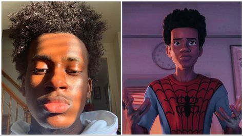 Real Life Miles Morales, Miles Morales Real Life, Spiderman Scene, Miles Morales, Real Man, Just Go, Real Life, Spiderman, Quick Saves