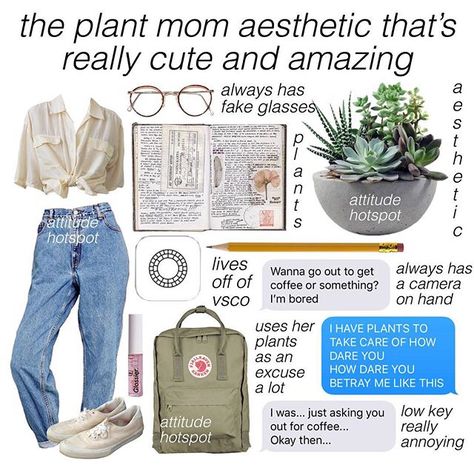 Mom Aesthetic Outfit, Plant Mom Aesthetic, Mom Aesthetic, Aesthetic Memes, Niche Memes, Mood Clothes, Mom Art, Mood Board Fashion, Outfits Verano