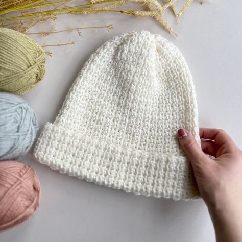 Crochet Baby Cap, Beanie Pattern Free, Crochet Beanie Pattern Free, Crochet Adult Hat, Ribbed Crochet, Easy Crochet Hat, Crochet Baby Hat Patterns, Crochet Baby Beanie, Crochet Winter Hats