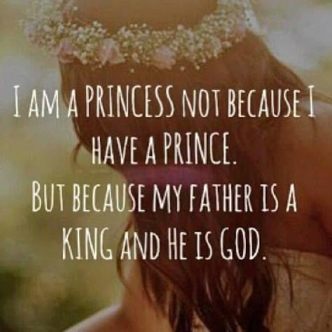 Better than clothes and makeup is being in His presence. His beauty rubs off on your heart. :)) I Am A Princess, Jesus Girl, Ayat Alkitab, Daughters Of The King, Prayer Room, A King, My Father, Religious Quotes, Verse Quotes