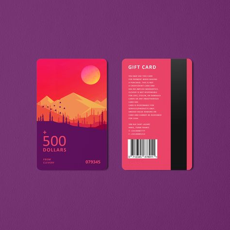 Credit Card Infographic, Debit Card Design, Mastercard Gift Card, Modern Gradient, Credit Card Design, Member Card, Gift Card Design, Vip Card, Creative Card