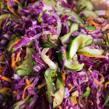 Sauerkraut {Lemongrass + Kaffir Lime} | Feed Your Skull Salad Making, Red Cabbage Recipes, Red Cabbage Salad, Red Cabbage Slaw, Strawberry Pretzel Salad, Easter Recipe, Lime Leaves, Kaffir Lime Leaves, Pickled Veggies