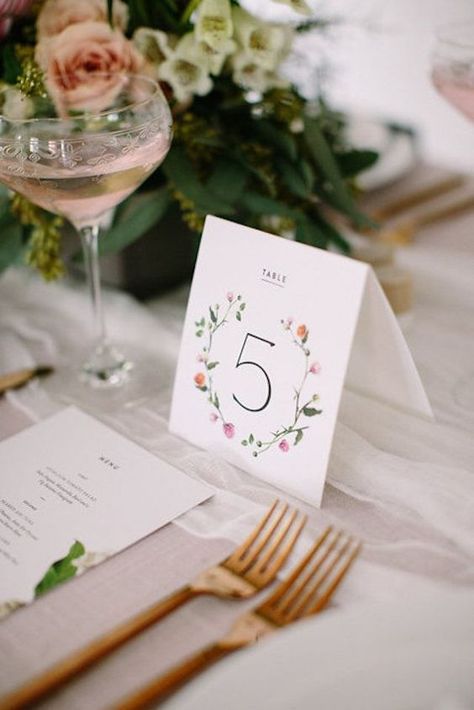 Table Name Wedding, Table Markers Wedding, Wedding Table Number Ideas, Table Number Ideas, Vintage Rose Wedding, Table Numbers Wedding Diy, Floral Themed Wedding, Floral Table Numbers, Diy Table Numbers