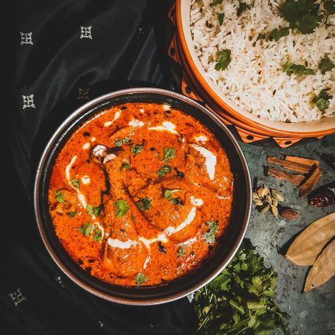 Mughlai Chicken Lababdar served with Zeera Rice-A meal that will quench your soul.   #mughlaichicken #chickenLababdar #northindianfood #cookingathome Chicken Lababdar, Mughlai Chicken, Your Soul, Rice, Chicken, Ethnic Recipes, Photography, Quick Saves