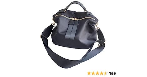 Women Nylon Handbag Anti-theft Casual Lightweight Travel Shopping Shoulder Bag Waterproof Crossbody bag(Black) : Amazon.ca: Clothing, Shoes & Accessories Camo Bag, Waterproof Crossbody Bag, Leopard Bag, Urban Trends, Nylon Handbag, Crossbody Bag Black, Travel Shopping, Overnight Bag, Black Cross Body Bag