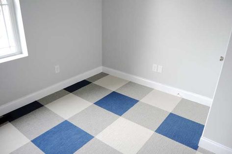 Carpet Tile Pattern, Carpet Tiles Diy, Plaid Floor, Plaid Carpet, Carpet Tiles Office, Choosing Carpet, Affordable Carpet, Modular Carpet Tiles, Floor Carpet Tiles