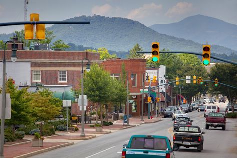 Waynesville North Carolina, Waynesville Nc, Blue Ridge Mountain, Mountain Life, Rush Hour, Country Furniture, Food Trucks, Blue Ridge Mountains, And So The Adventure Begins