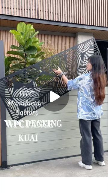 Kuai WPC Manufacture Factory on Instagram: "How to build a nice looking Garden?
Use Aluminium post+Wood Composite Fence Panel make Garden Fence nice looking
Follow me：@kuai.ecowpc.projects
Email:susan@greenzone.hk
WhatsApp：+86 18126673352
#wallpanel #wallcladding #wpcwallpanel #wpcfence #gardenfence #fence #fencedesign #fencebuilding #fenceinstallation #fencepost #fenceideas #fencecompany #woodfence #fence #fencecontractor #privacyfence #kuai #wpc #kuai" Wpc Fence, Composite Fencing, Pvc Fence, Garden Fence Panels, Composite Fence, Craft Storage Furniture, Angel Prayers, Building A Fence, Wood Composite