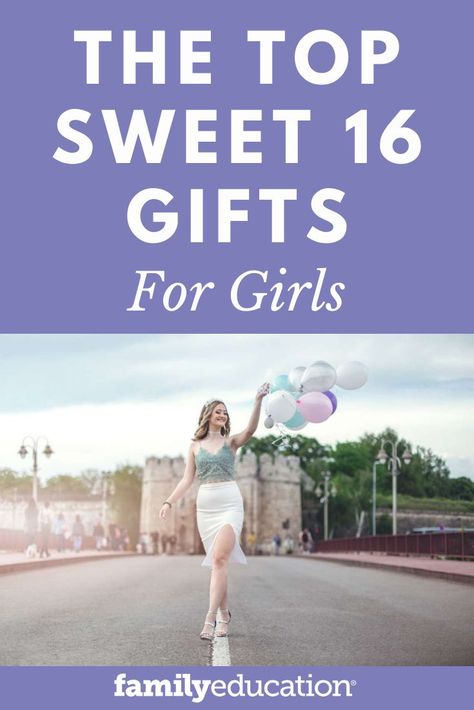 It's the birthday every girl looks forward to—her sweet 16th. A special year deserves a special gift. To inspire you, we've collected some birthday gift ideas that ought to charm any teenage girl, and we've got options for every budget. Sweet 16 Special Gifts, Sixteenth Birthday Ideas Gifts, Best Sweet 16 Gifts, Ideas For Sweet 16 Gifts, Sweet Sixteen Gift Ideas For Daughter, Sweet 16 Gifts For Daughter, Sweet Sixteen Gifts Ideas, 16 Year Birthday Gifts, Special Sweet 16 Birthday Gifts