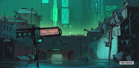 Cyberpunk video game Retro Synthesis concept art Video Game Environment Concept Art, Cyberpunk Environment Concept Art, Cyberpunk Video, Cyberpunk Game, Dystopian Cyberpunk, Cyberpunk World, Cyberpunk Concept Art, Cyberpunk Games, Halo 5