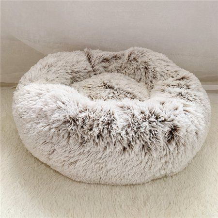 "Product Description:Item Type:Pet BedMaterial:Coral VelvetFeature:ComfortableSize:XS/S/M/L/XLSize ChartSize----------outer diameter-----------inner diameter-------heightXS-------------40cm/15.74\"------------30cm/11.81\"------13cm/5.11\"S--------------50cm/19.68\"-------------40cm/15.74\"------15cm/5.90\"M-------------60cm/23.62\"-------------45cm/17.71\"------15cm/5.90\"L--------------70cm/27.55\"-------------50cm/19.68\"------15cm/5.90\"XL------------80cm/31.49\"-------------65cm/25.59\"----- Puppy Drawing Easy, Cute Dog Beds, Puppy Room, Donut Cat, Fluffy Bedding, Pet Kennels, Puppy Beds, Dog Essentials, Dog Beds For Small Dogs