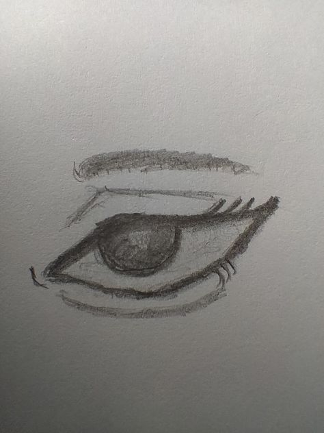 #Beginner #sketch #Eye Drawing Ideas For Beginners Sketches, Simple Eye Sketch For Beginners, Things To Sketch Eyes, Easy Eye Sketches For Beginners, Anime Eyes Sketch Easy, Easy Eyes Drawings For Beginners, Easy Eyes Drawings, Easy Sketch Ideas For Beginners Anime, Fairy Eyes Drawing